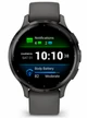 Garmin Venu 3S Серая галька, с силиконовым ремешком