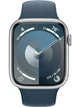 Watch 9 GPS, 45mm Silver Aluminium, Winter Blue Sport Band - M/L