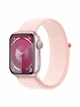 Watch 9 GPS, 41mm Pink Aluminum, Pink Sport Loop
