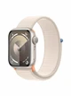 Watch 9 GPS, 41mm Starlight Aluminium, Starlight Sport Loop