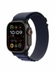 Watch Ultra 2, 49 mm, Black, Alpine Loop, Navy - M