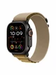Watch Ultra 2, 49 mm, Black, Alpine Loop, Tan - L