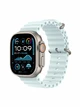 Watch Ultra 2, 49 mm, Natural, Ocean Band, Ice Blue