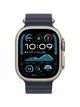 Watch Ultra 2, 49 mm, Natural, Ocean Band, Navy