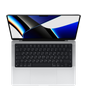 MacBook Pro 14" (M1 Pro 10C CPU, 16C GPU, 2021), 32 GB, 4 TB SSD, Silver
