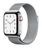 Apple Watch Series 5 LTE 44 мм Серебристый/Миланский серебристый MWW32