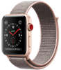 Apple Watch Series 4 44 мм Алюминий золотистый/Нейлон розовый песок MU6G2