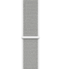 Apple Watch Series 4 LTE 44 мм Алюминий серебристый/Нейлон белая ракушка MTUV2