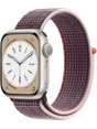 Apple Watch 8 45 мм Алюминий, Нейлон, Сияющая звезда, Бузина