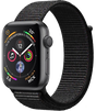 Apple Watch Series 4 40 мм Алюминий серый космос/Нейлон черный MU672