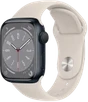 Apple Watch 8 45 мм Алюминий, Силикон, Тёмная ночь, Сияющая звезда