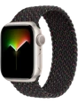 Apple Watch 8 41 мм Алюминий, Силикон/Ткань, Сияющая звезда, Чёрное единство