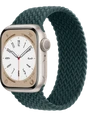 Apple Watch 8 41 мм Алюминий, Силикон/Ткань, Сияющая звезда, Тропический лес