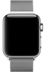 Apple Watch Series 4 LTE 40 мм Сталь серебристый/Миланский MTUM2