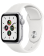 Apple Watch SE 44 мм Алюминий Серебристый/Белый MYDQ2RU-A