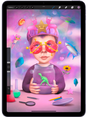 Apple iPad Air 5 (2022) Wi-Fi+5G 256 GB Фиолетовый