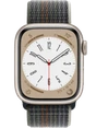 Apple Watch 8 41 мм Алюминий, Нейлон, Сияющая звезда, Тёмно-серый