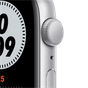 Apple Watch SE Nike 40 мм Алюминий серебристый / Чистая платина MYYD2