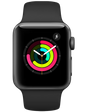 Apple Watch Series 3 Wi-Fi 38 мм Алюминий Серый Космос/Чёрный MQKV2/MFT02