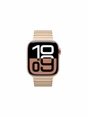 Apple Watch 10, 42 mm, Aluminum Rose Gold Link Bracelet Gold