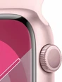Watch 9 GPS, 45mm Pink Aluminium, Pink Sport Band - M/L