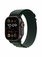 Watch Ultra 2, 49 mm, Black, Alpine Loop, Dark Green - S