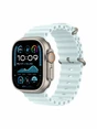 Watch Ultra 2, 49 mm, Natural, Ocean Band, Ice Blue